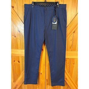 Ted Baker Slim Fit Semi Plain Trouser Size 36R NWT Blue (4709)